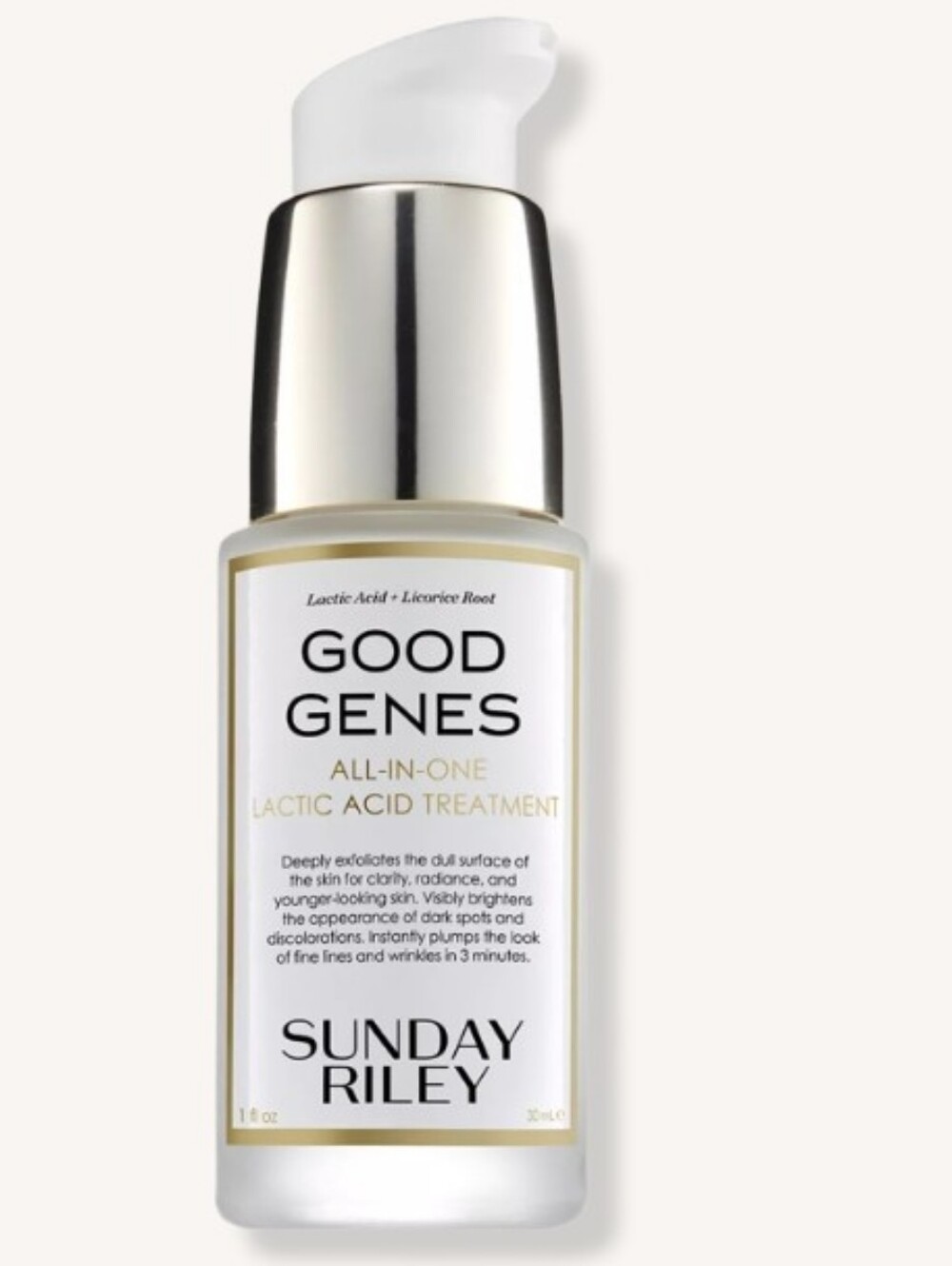 Sunday Riley Good Genes All-In-One Lactic Acid Treatment - White & Blue